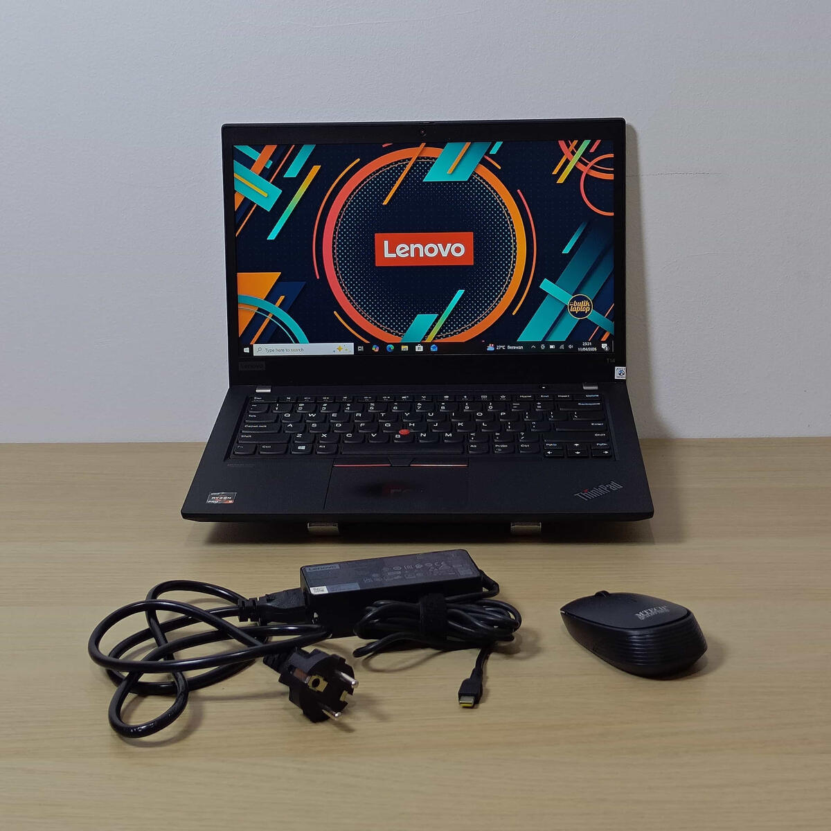 Lenovo Thinkpad T14 Kelengkapan dan Bonus Butik Laptop